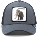 gra-trucker-keps-for-barn-mammut-mammoth-fuzzy-trunk-extinct-the-farm-fran-goorin-bros