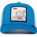 truckerkeps-bla-och-vit-for-barn-tiger-wild-stripes-the-farm-fran-goorin-bros