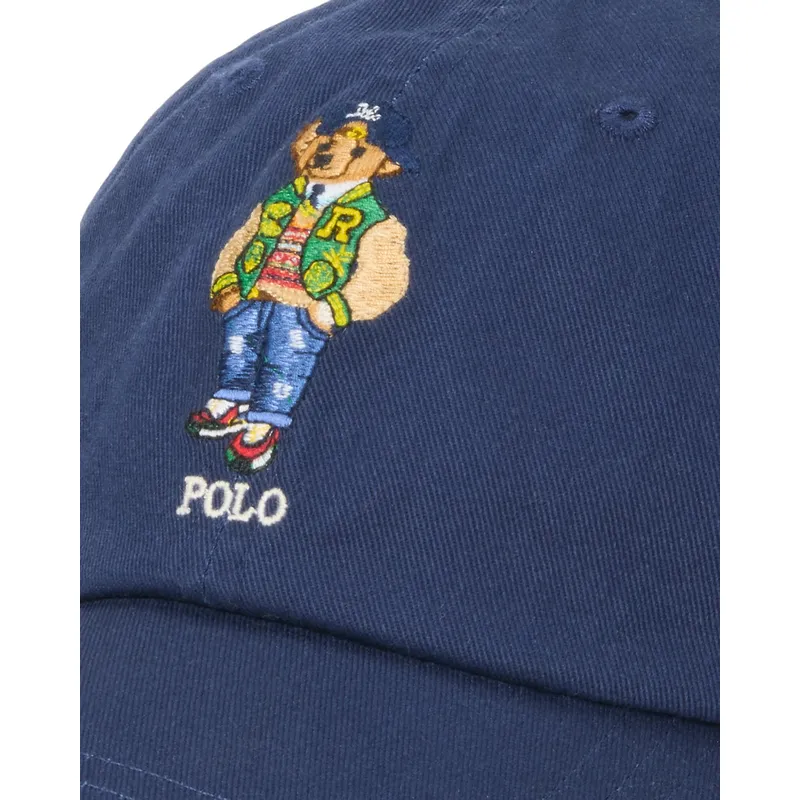 marinbla-justerbar-bojd-keps-polo-bear-twill-fran-polo-ralph-lauren