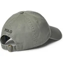 gra-justerbar-keps-med-bojd-skarm-cotton-chino-classic-sport-fran-polo-ralph-lauren