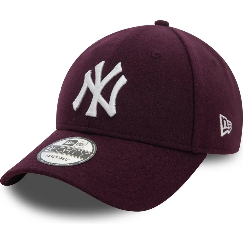 new-era-new-york-yankees-mlb-9forty-melton-wool-lila-bojd-snapback-keps