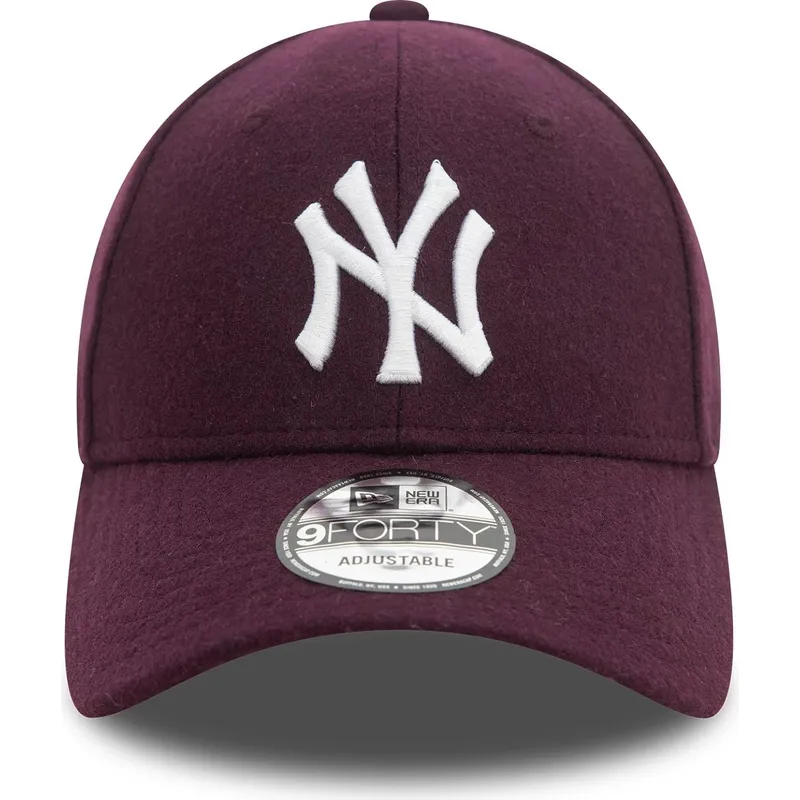new-era-new-york-yankees-mlb-9forty-melton-wool-lila-bojd-snapback-keps