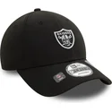 svart-bojd-justerbar-keps-9forty-repreve-mini-logo-fran-las-vegas-raiders-nfl-av-new-era