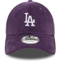 kepsar-curva-violett-justerbart-band-9forty-cord-fran-los-angeles-dodgers-mlb-av-new-era
