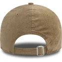 justerbar-beige-9forty-cord-keps-med-bojd-skarm-new-york-yankees-mlb-fran-new-era