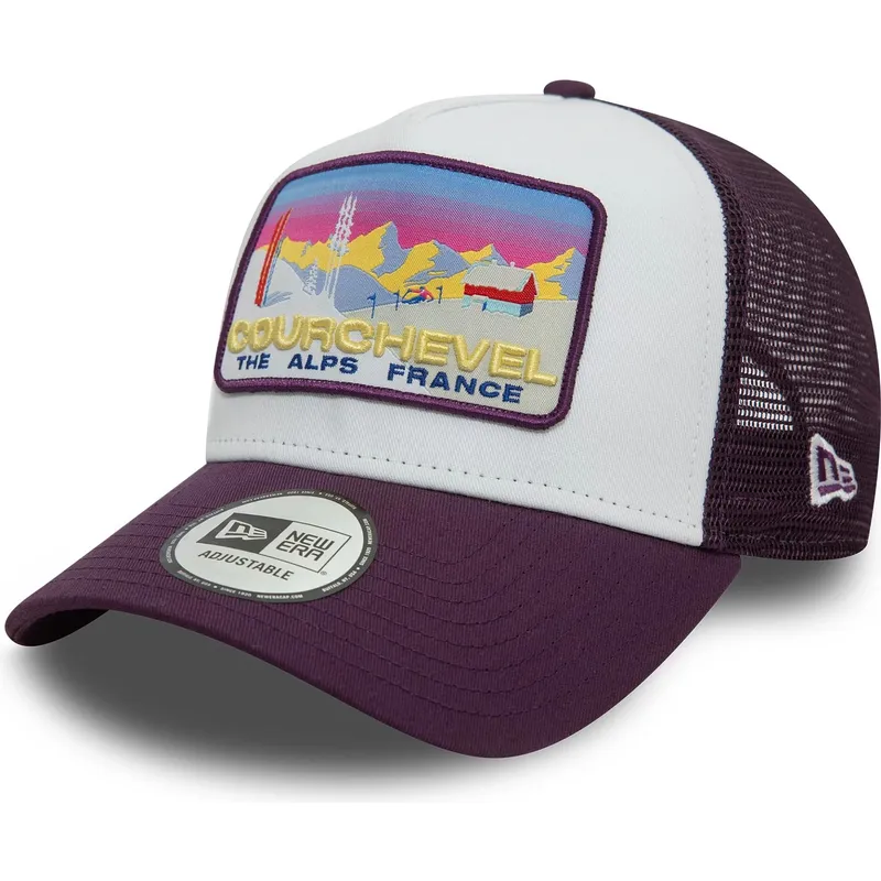 gorra-trucker-violett-a-frame-ski-patch-de-courchevel-stader-och-strander-fran-new-era