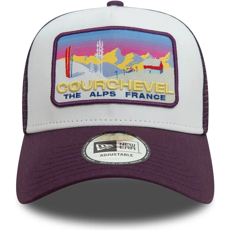 gorra-trucker-violett-a-frame-ski-patch-de-courchevel-stader-och-strander-fran-new-era