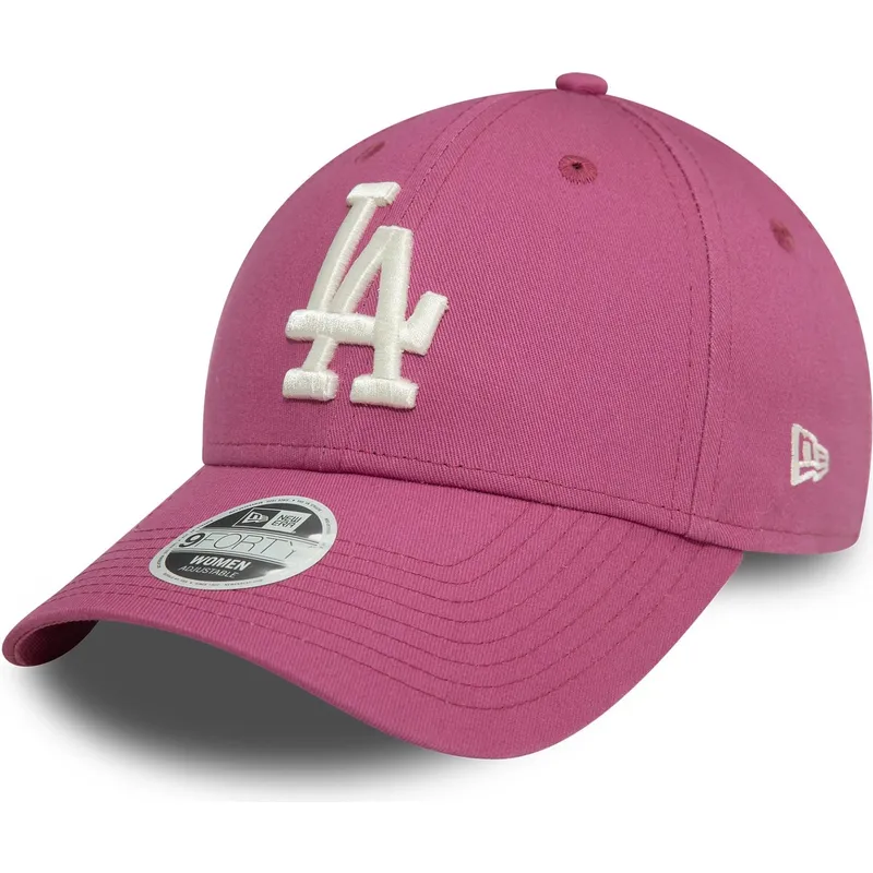 kepsar-curva-rosa-justerbart-band-9forty-league-essential-fran-los-angeles-dodgers-mlb-av-new-era