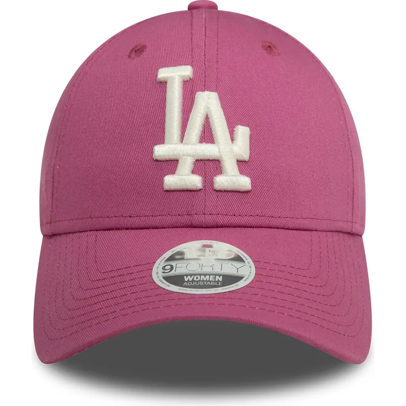 kepsar-curva-rosa-justerbart-band-9forty-league-essential-fran-los-angeles-dodgers-mlb-av-new-era
