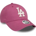 kepsar-curva-rosa-justerbart-band-9forty-league-essential-fran-los-angeles-dodgers-mlb-av-new-era