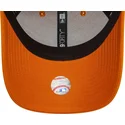 new-era-new-york-yankees-mlb-9forty-league-essential-orange-justerbar-kurvad-keps-for-dam-med-orange-logotyp