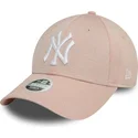 justerbar-rosa-bojd-keps-for-dam-9forty-glitter-fran-new-york-yankees-mlb-av-new-era