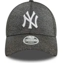 svart-bojd-justerbar-keps-for-dam-9forty-glitter-fran-new-york-yankees-mlb-av-new-era