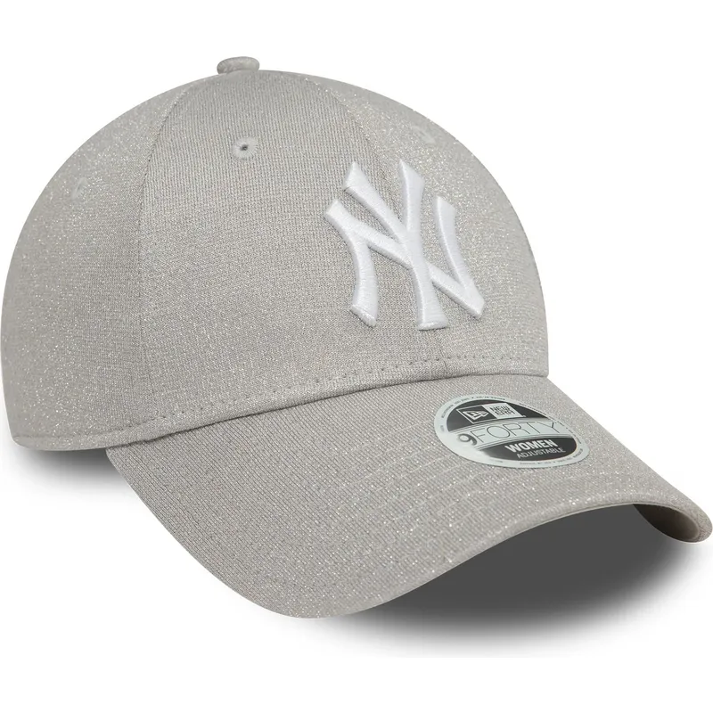 gra-bojd-justerbar-keps-for-dam-9forty-glitter-fran-new-york-yankees-mlb-av-new-era