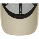 beige-justerbar-bojd-keps-for-dam-med-beige-logo-9forty-midi-pu-fran-new-york-yankees-mlb-fran-new-era