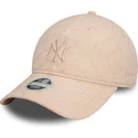 gorra-curva-rosa-ajustable-para-mujer-9twenty-padded-de-new-york-yankees-mlb-de-new-era