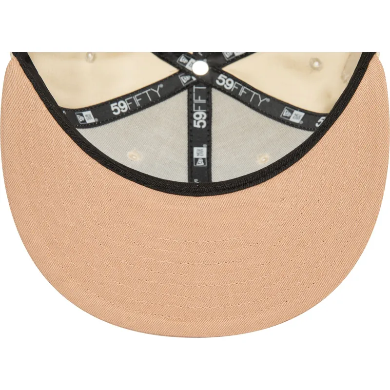 beige-och-brun-platt-keps-59fifty-side-patch-new-york-yankees-mlb-fran-new-era