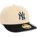 beige-och-marinbla-59fifty-low-profile-cord-new-york-yankees-mlb-justerbar-bojd-keps-fran-new-era