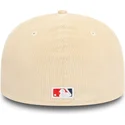 beige-och-marinbla-59fifty-low-profile-cord-new-york-yankees-mlb-justerbar-bojd-keps-fran-new-era