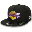 los-angeles-lakers-nba-svart-snapback-9fifty-repreve-flat-keps-fran-new-era
