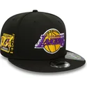 los-angeles-lakers-nba-svart-snapback-9fifty-repreve-flat-keps-fran-new-era
