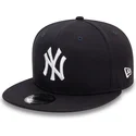 new-era-new-york-yankees-mlb-9fifty-team-colour-morkbla-snapback-platt-keps