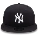 new-era-new-york-yankees-mlb-9fifty-team-colour-morkbla-snapback-platt-keps