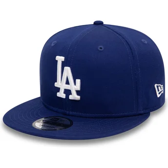 Blå platt snapback keps 9FIFTY Team Colour från Los Angeles Dodgers MLB av New Era