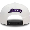 los-angeles-lakers-nba-new-era-vit-och-svart-snapback-9fifty-white-crown-patch-platt-keps