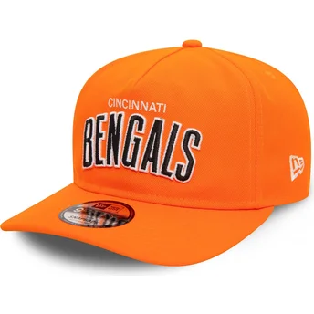 Cincinnati Bengals NFL New Era 9FIFTY A Frame Coaches orange snapback böjd skärm keps