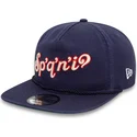 marinbla-platt-snapbackkeps-golfer-alternative-av-spokane-indians-milb-fran-new-era