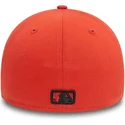new-york-yankees-mlb-new-era-39thirty-league-essential-orange-bojd-keps-med-svart-logotyp