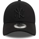 new-era-new-york-yankees-mlb-39thirty-monokrom-svart-justerbar-bojd-keps-med-svart-logotyp