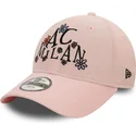 rosa-justerbar-bojd-keps-for-barn-9forty-needle-cord-ac-milan-serie-a-fran-new-era