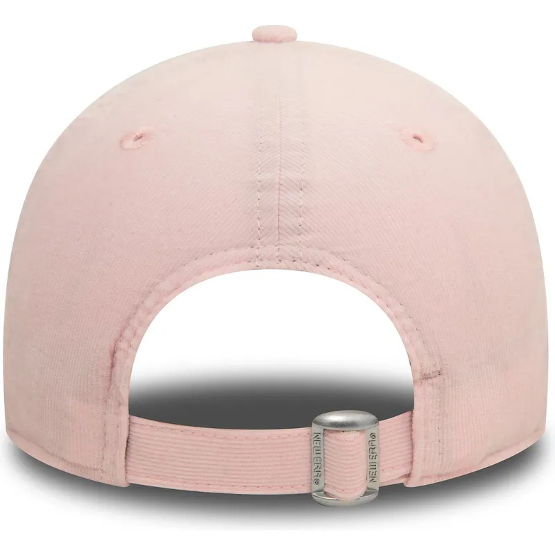 ac-milan-serie-a-9forty-needle-cord-justerbar-rosa-bojd-keps-for-barn-fran-new-era