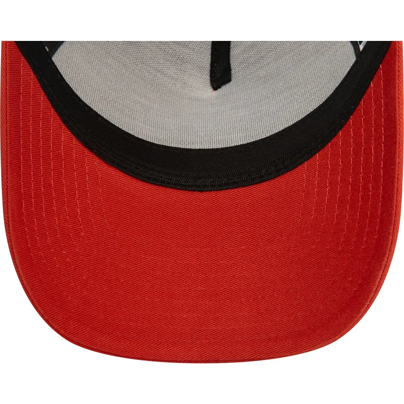 new-york-yankees-mlb-new-era-9forty-e-frame-league-essential-orange-bojd-snapback-keps-med-beige-logotyp