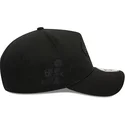 chicago-bulls-nba-new-era-9forty-e-frame-monochrome-svart-snapback-bojd-keps-med-svart-logga