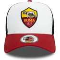 vit-svart-och-rod-9forty-e-frame-core-truckerkeps-fran-associazione-sportiva-roma-serie-a-av-new-era
