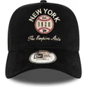 svart-truckerkeps-9forty-a-frame-cord-graphic-new-york-states-and-countries-fran-new-era
