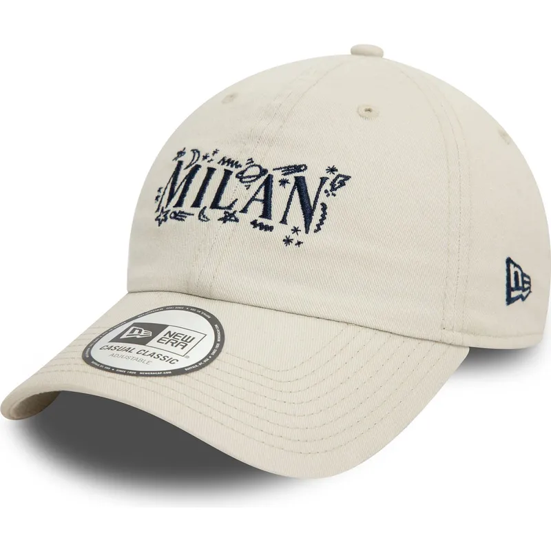 beige-justerbar-bojd-keps-9twenty-scribble-ac-milan-serie-a-fran-new-era