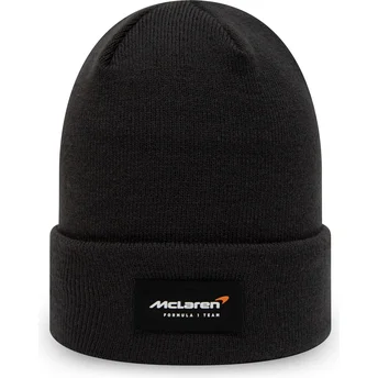 Svart Essential Cuff Knit-keps från McLaren Racing Formula 1 av New Era