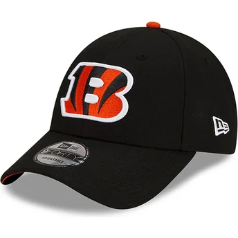 Justerbar svart böjd keps 9FORTY The League från Cincinnati Bengals NFL av New Era