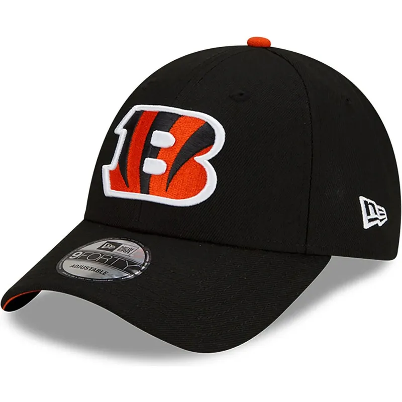 svart-justerbar-kurvad-keps-9forty-the-league-fran-cincinnati-bengals-nfl-av-new-era