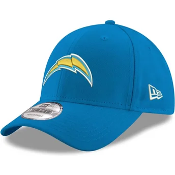Blå justerbar böjd keps 9FORTY The League Los Angeles Chargers MLB från New Era