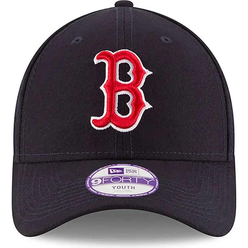 marinbla-bojd-justerbar-keps-for-barn-9forty-the-league-fran-boston-red-sox-mlb-av-new-era