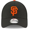 san-francisco-giants-mlb-new-era-9forty-the-league-justerbar-svart-bojd-keps-for-barn
