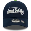 justerbar-marinbla-bojd-keps-for-barn-9forty-the-league-seattle-seahawks-nfl-fran-new-era