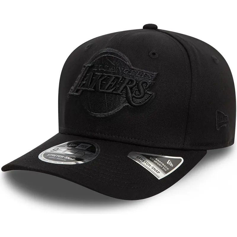 svart-kurvad-keps-snapback-9fifty-stretch-snap-los-angeles-lakers-nba-fran-new-era