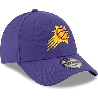 Justerbar lila böjd keps 9FORTY The League från Phoenix Suns NBA av New Era