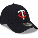 justerbar-morkbla-9forty-the-league-minnesota-twins-mlb-keps-fran-new-era